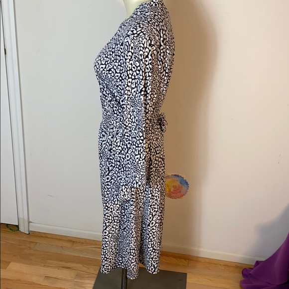 Liz Claiborne woman Dress Black and Print size 1X - Picture 5 of 10